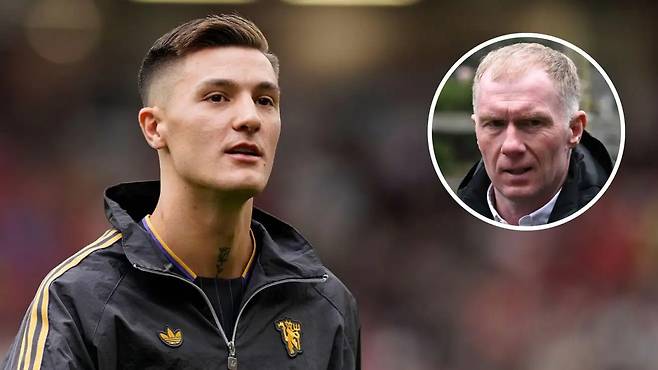 셰슈코(좌), 폴 스콜스(우). 팀 토크