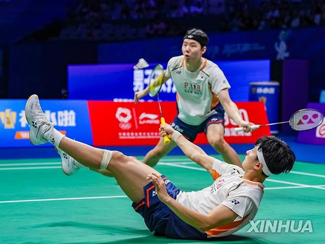 좌측부터 서승재·김원호 [신화통신=연합뉴스]