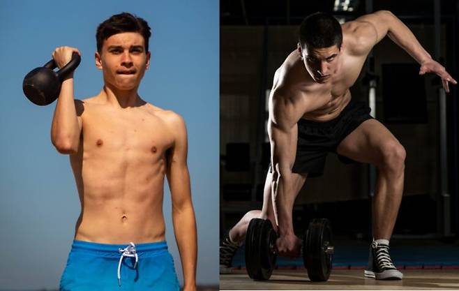 청소년과 젊은 남성들 사이에서 복근과 이두박근, 탄탄한 몸을 향한 집착이 급속히 확산하고 있다. 사진=게티이미지뱅크 편집