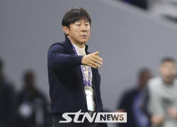 인도네시아 대표팀 사령탑 시절 신태용. /사진=뉴시스(AP)