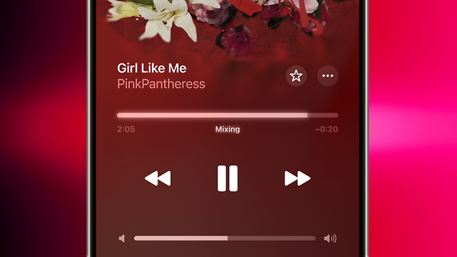 애플뮤직에 새로 추가된 오토믹스 기능. 애플 제공