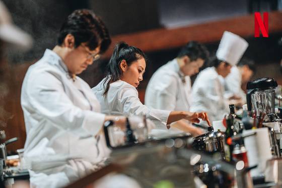 A scene from Netflix's ″Culinary Class Wars″ (2024) [NETFLIX]