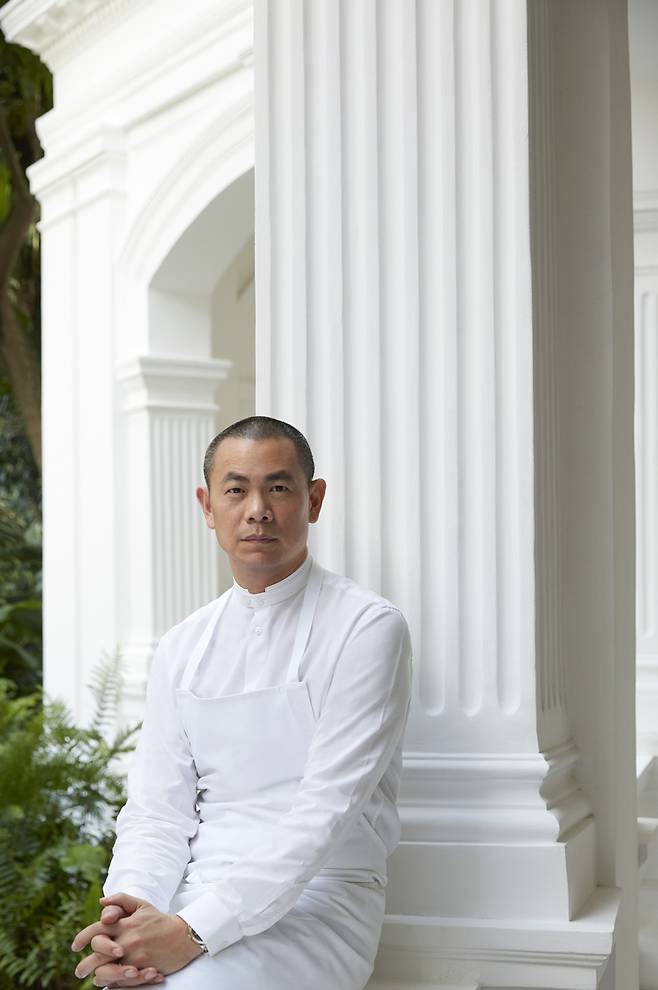 대만 출신의 세계적 셰프 앙드레 치앙 / 사진=래플스 호텔 싱가포르