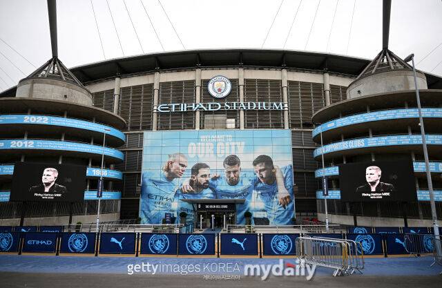 맨체스터 시티 홈구장 에티하드 스타디움./게티이미지코리아