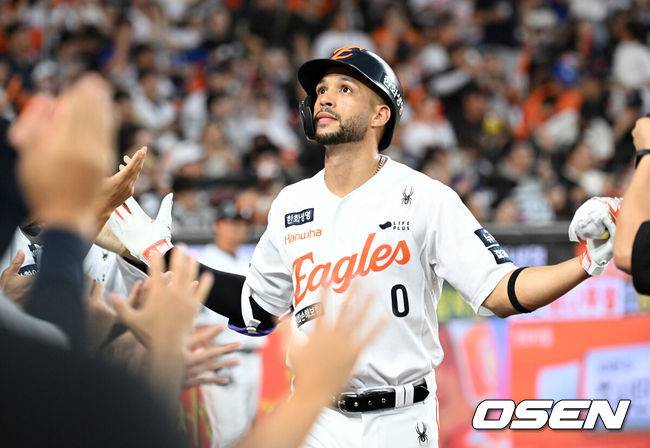 [OSEN=이대선 기자] 한화 루이스 리베라토. 2025.08.19 /sunday@osen.co.kr