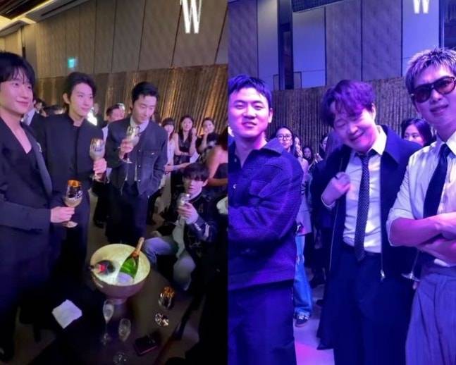 15일 서울 종로구 포시즌스 호텔에서 패션 매거진 ‘더블유 코리아’ 주최로 열린 ‘LOVE YOUR W 2025’ 행사 모습. 유방암에 대한 인식 개선이라는 슬로건을 내걸고 올해로 20주년을 맞아 성대하게 치러졌지만, 노출이 있는 의상과 음주 등 취지와 동떨어진 파티에 대한 비판이 쏟아졌다. 자료 : 더블유 코리아 인스타그램