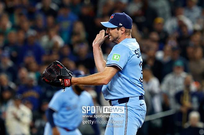 ▲ 맥스 셔저는 시애틀 매리너스와 아메리칸리그 챔피언십시리즈 4차전에서 승리 투수가 됐다.