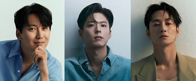 ▲ 제공|김남길(길스토리이엔티), 박보검(더블랙레이블), 이현욱(길스토리이엔티)