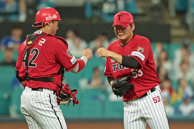 ▲ 내년 KIA의 좌완 불펜진 전력을 고려하면 김기훈은 반드시 시즌 시작부터 다크호스로 전력화가 되어 있어야 한다 ⓒKIA타이거즈