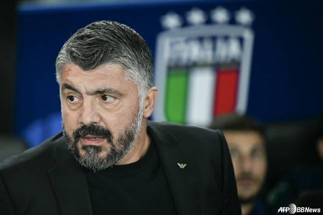 젠나로 가투소 이탈리아 국가대표팀 감독. /AFPBBNews=뉴스1