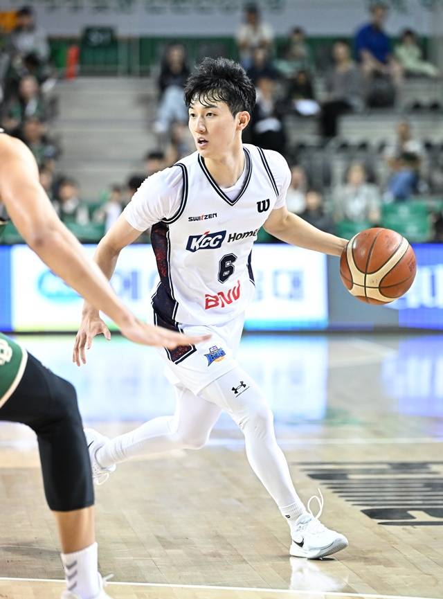 경기에 집중하는 최진광. /사진=KBL 제공