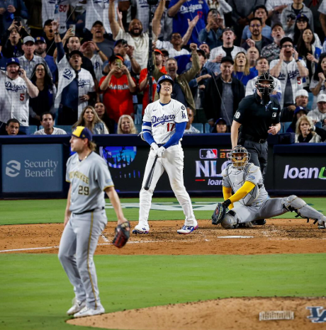 선발 역투한 오타니는 이날 타선에서도 3타수 3홈런 3타점으로 괴력을 선보였다.&nbsp;(사진=LA 다저스 SNS)