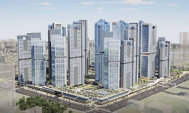 은마아파트 재건축 조감도. 서울시 제공