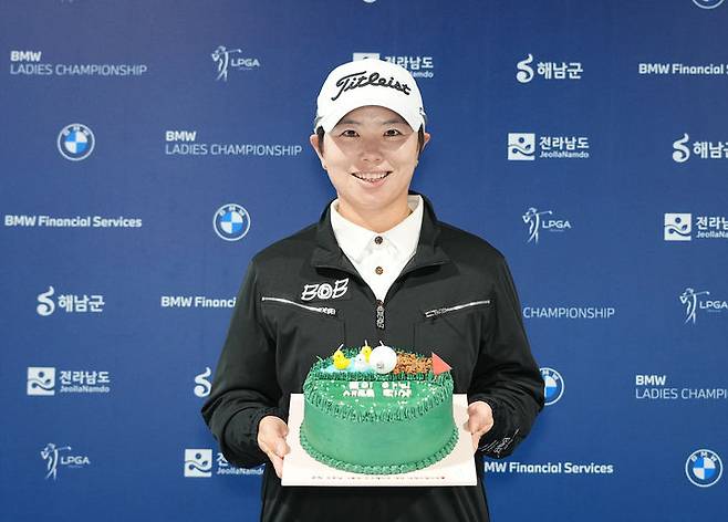 [서울=뉴시스]LPGA 투어 6승 지은희 은퇴. (사진=BMW 레이디스 챔피언십 대회 조직위원회 제공)