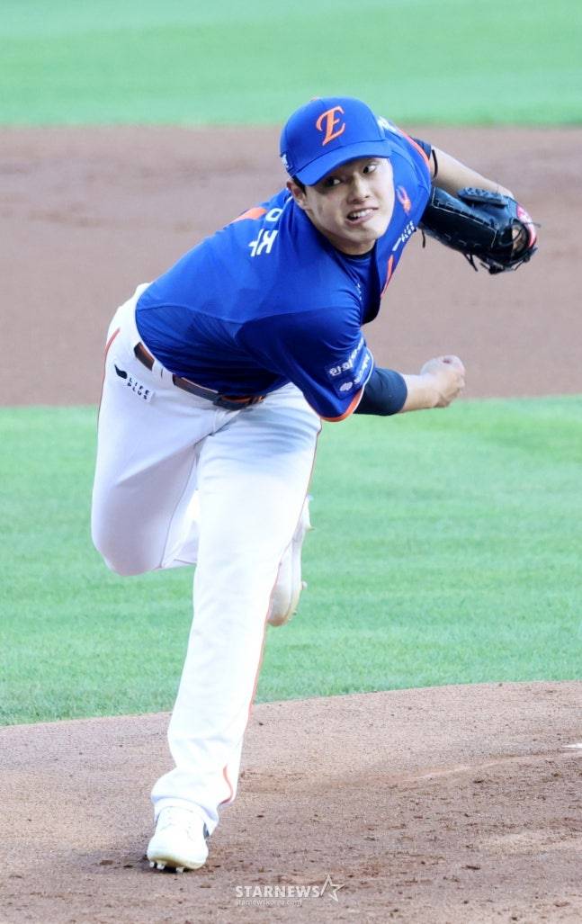 한화 문동주. /사진=김진경 대기자