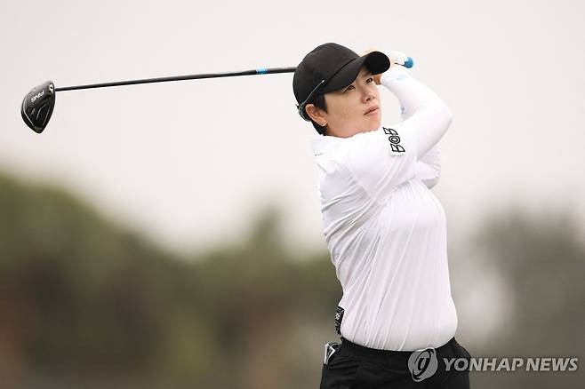 지은희의 경기 모습 [게티이미지/AFP=연합뉴스]