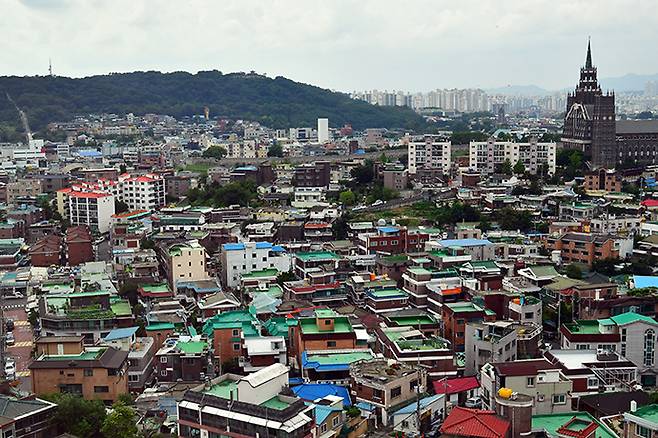 수원시 지동 일대 전경. 사진=수원시