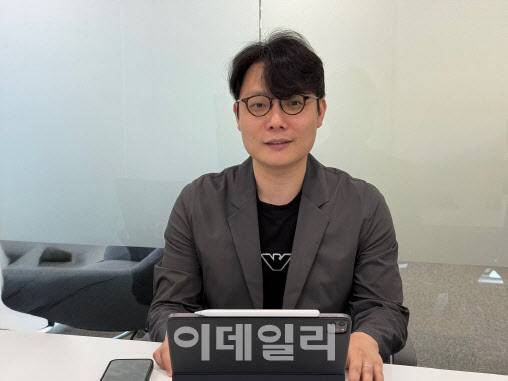 손경환 증권플러스 비상장 COO가 30일 이데일리와 인터뷰하고 있다.(사진=임정요 기자)