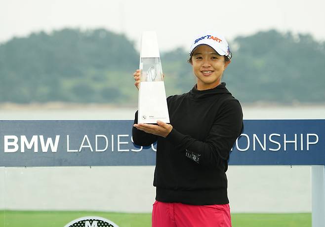 김세영이 19일 열린 LPGA 투어 BMW 레이디스 챔피언십 최종 라운드에서 우승을 차지했다. 사진 | 대회 조직위