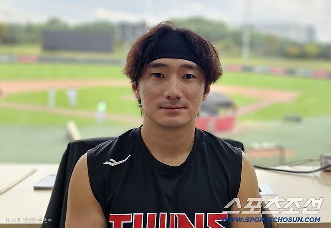 LG 트윈스 신민재가 합숙 훈련 중인 이천 LG챔피언스파크에서 인터뷰를 했다. 이천=권인하 기자