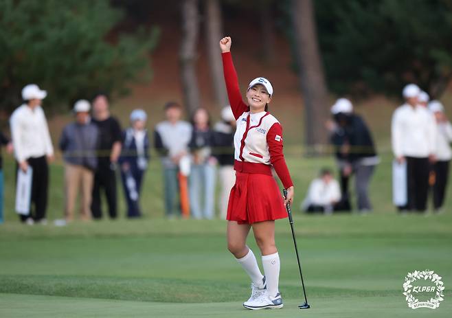 이율린 상상인 · 한경 와우넷 오픈 2025 FR 연장 다섯번째 홀 버디 성공 우승 확정