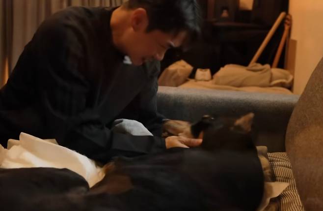 '미운 우리 새끼' 배정남과 벨 (미우새) SBS&nbsp;