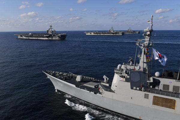 우리 해군의 이지스구축함 세종대왕함(DDG-991). /해군