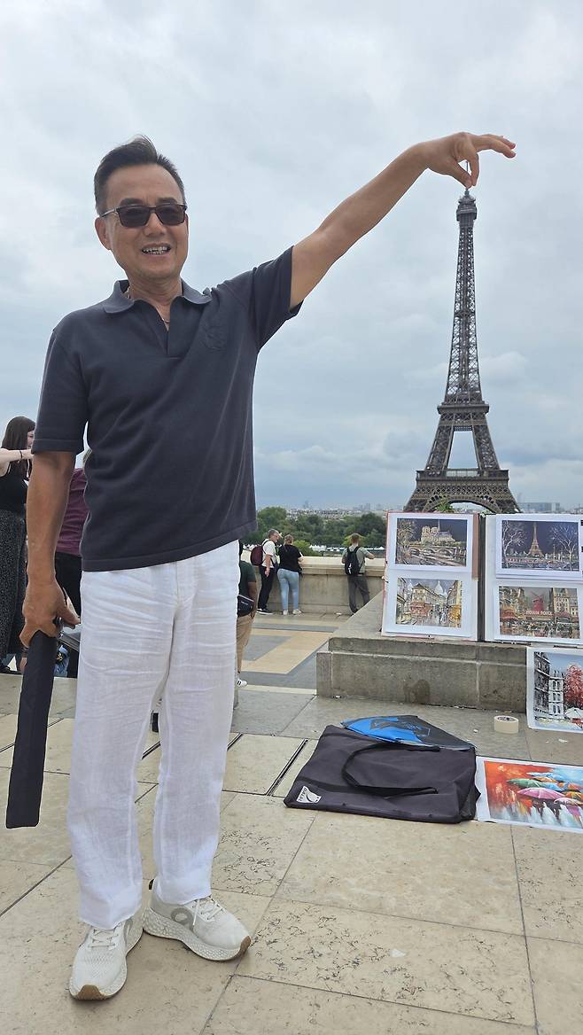 프랑스 양궁 대표팀 감독으로 제2의 지도자 인생을 살고 있는 오선택 감독. 오 감독 제공