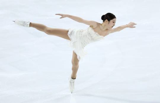 신지아의 프리스케이팅 연기. 사진[로이터=연합뉴스]