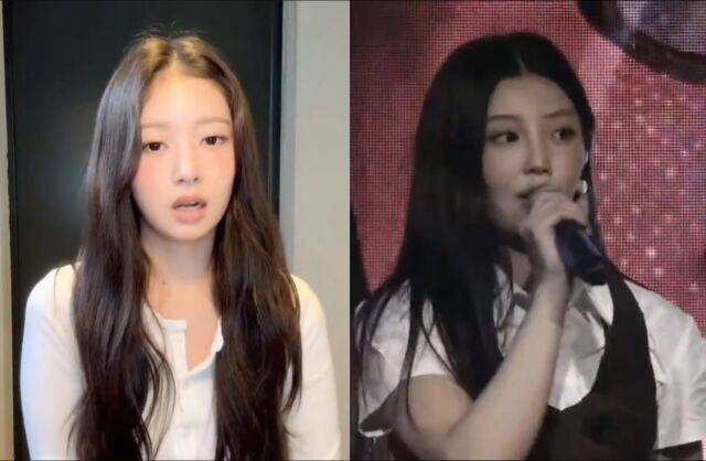 그룹 아이브 멤버 레이(왼쪽), 아일릿 멤버 원희 / 온라인 커뮤니티