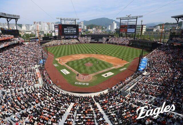 포스트시즌 29경기 연속 매진이다./한화 이글스