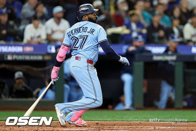 [사진] 토론토 블루제이스 블라디미르 게레로 주니어. ⓒGettyimages(무단전재 및 재배포 금지)