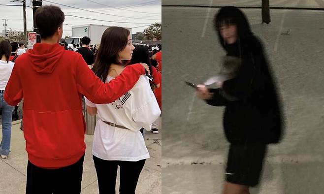 손태영과 그의 아들 권룩희(왼쪽), 권룩희. 손태영 인스타그램 캡처