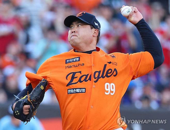 투구하는 류현진.(사진=연합뉴스)