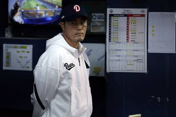 조성환 감독 대행은 이승엽 전 감독을 이어받아 올 시즌 86경기 동안 두산의 지휘봉을 잡았다. (사진=두산)