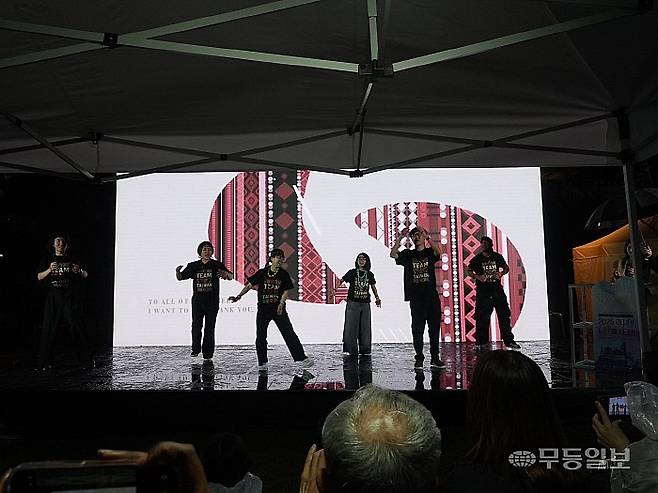 17일 오후 남구 희경루에서 펼쳐진 '2025 아시아 뉴턴페스티벌'