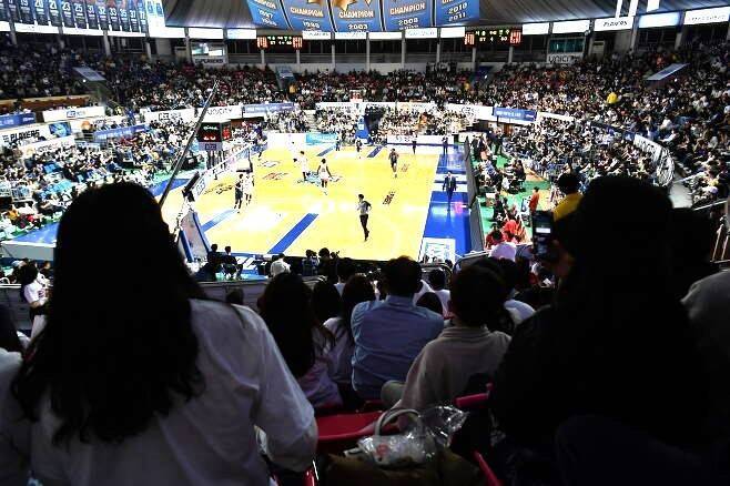 KCC 홈구장이었던 전주실내체육관 모습((KBL 제공)