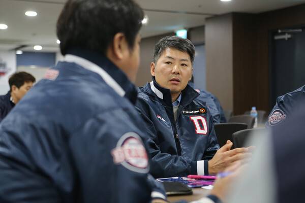 김원형 감독. ⓒ두산베어스