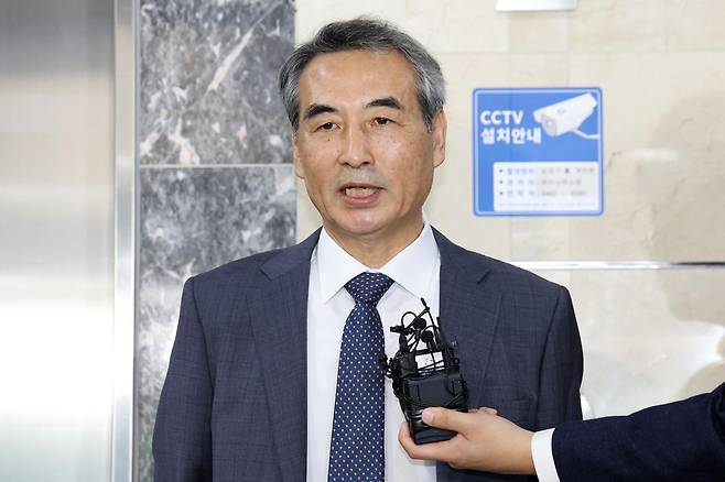 윤석열 전 대통령의 부인 김건희 여사 의혹 관련 사건을 맡은 민중기 특별검사. 뉴스1