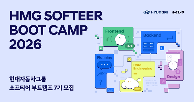 현대자동차·기아, '소프티어 부트캠프 7기' 모집 포스터. 현대자동차그룹 제공
