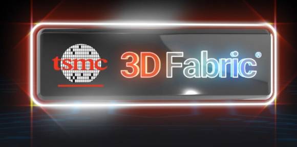 TSMC의 첨단 패키징 솔루션 명칭 '3D 패브릭' 로고. [사진=TSMC]