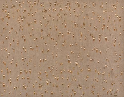 28일 서울옥션 경매에 출품될 김창열 '물방울' (1977년작, 72.5×92.2cm). 서울옥션