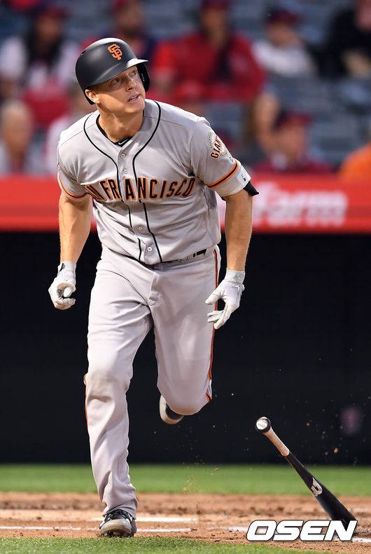 샌프란시스코 선수 시절 닉 헌들리. 2018.04.21 /OSEN DB