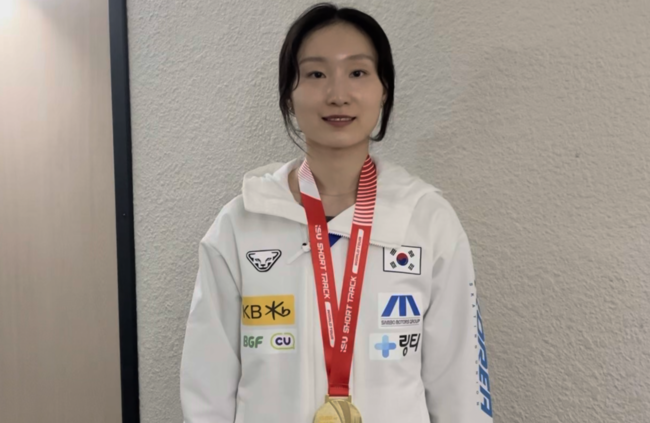 [사진] 최민정 / 올댓스포츠 제공