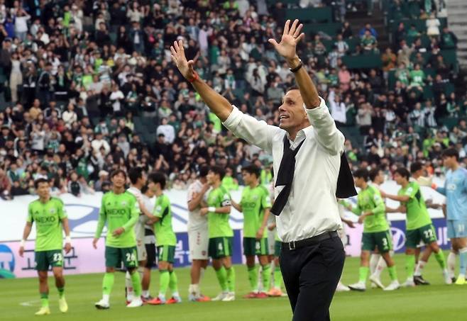 거스 포옛 감독. 연합뉴스