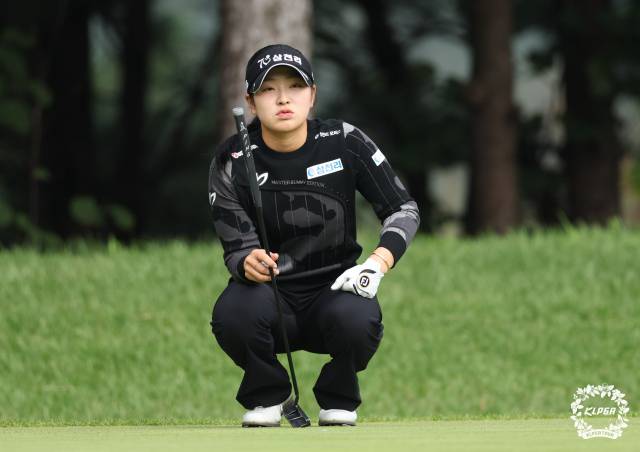 톱10 횟수 18회를 기록하고 있는 유현조. 사진 제공=KLPGA