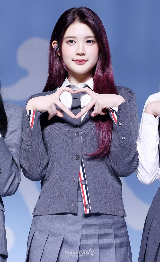 에이나, 하트를 전해요[★포토]