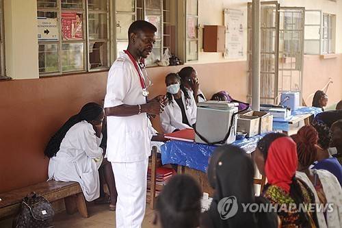우간다 수도 캄팔라의 의료 시설 [AP 연합뉴스 자료사진. 재판매 및 DB 금지]