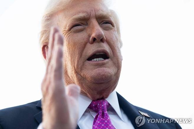 트럼프 대통령 [AFP=연합뉴스 자료사진. 재판매 및 DB 금지]