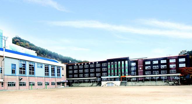 대전용운중 전경